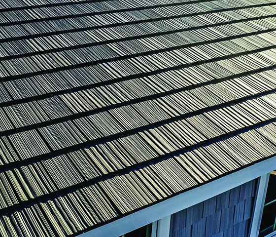 Davinci Synthetic Cedar Shake Roofing Closeup