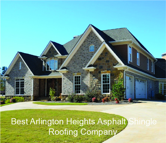 Luxury Asphalt Shingle roof for new construction suburban home