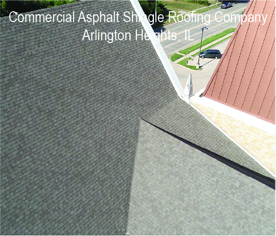 Grey Commercial Asphalt Shingle Roof For Large commercial property