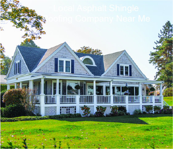 3 tab asphalt shingle roof replacement for colonial home